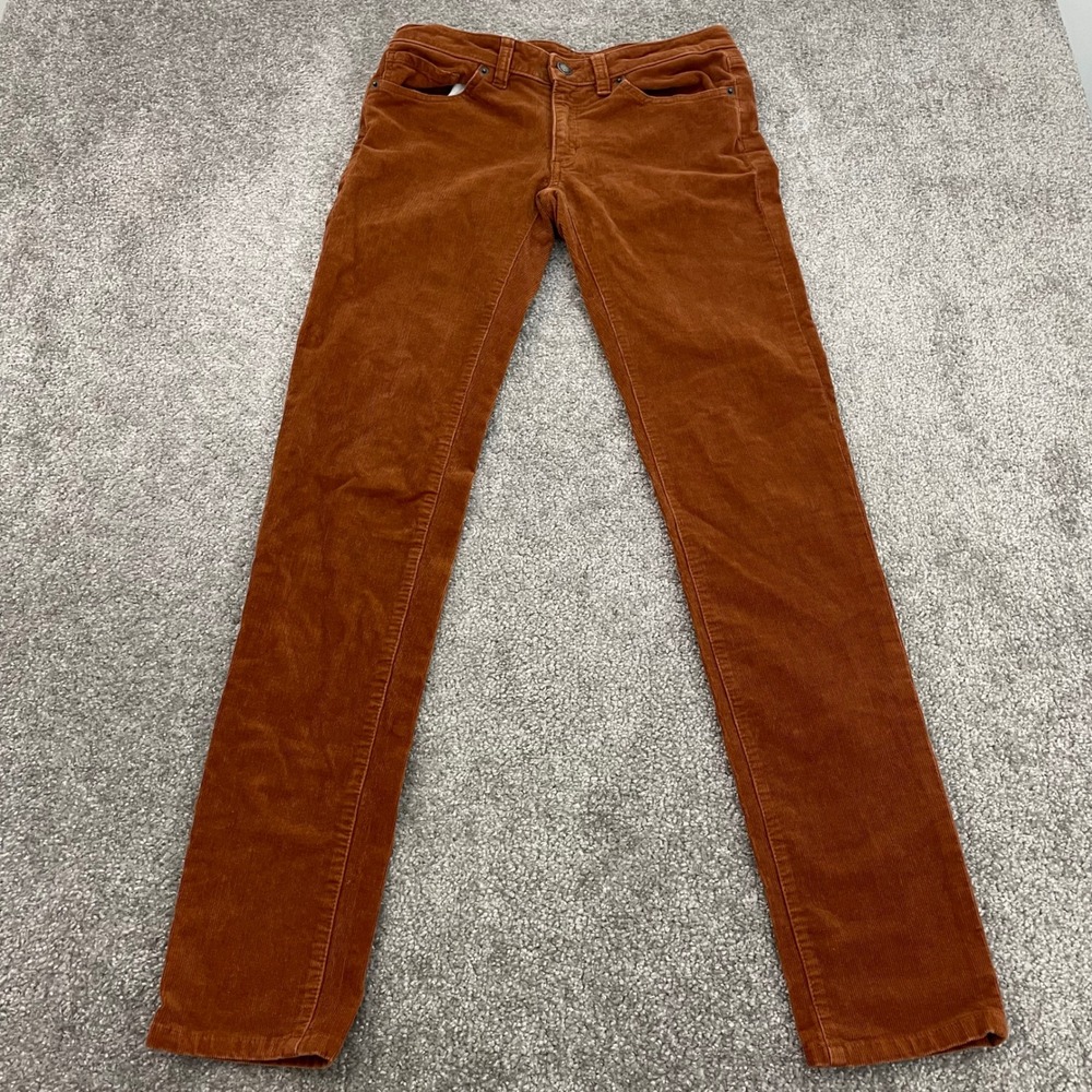 Patagonia Corduroy Pants Womens 29 Fitted Slim Organic Cotton (Size Tag 27)